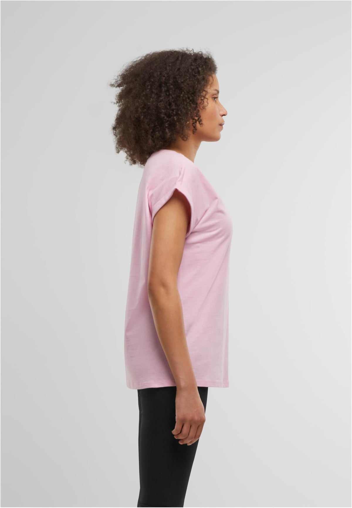 Ladies Regular Extended Shoulder Tee - workoutbrands.com