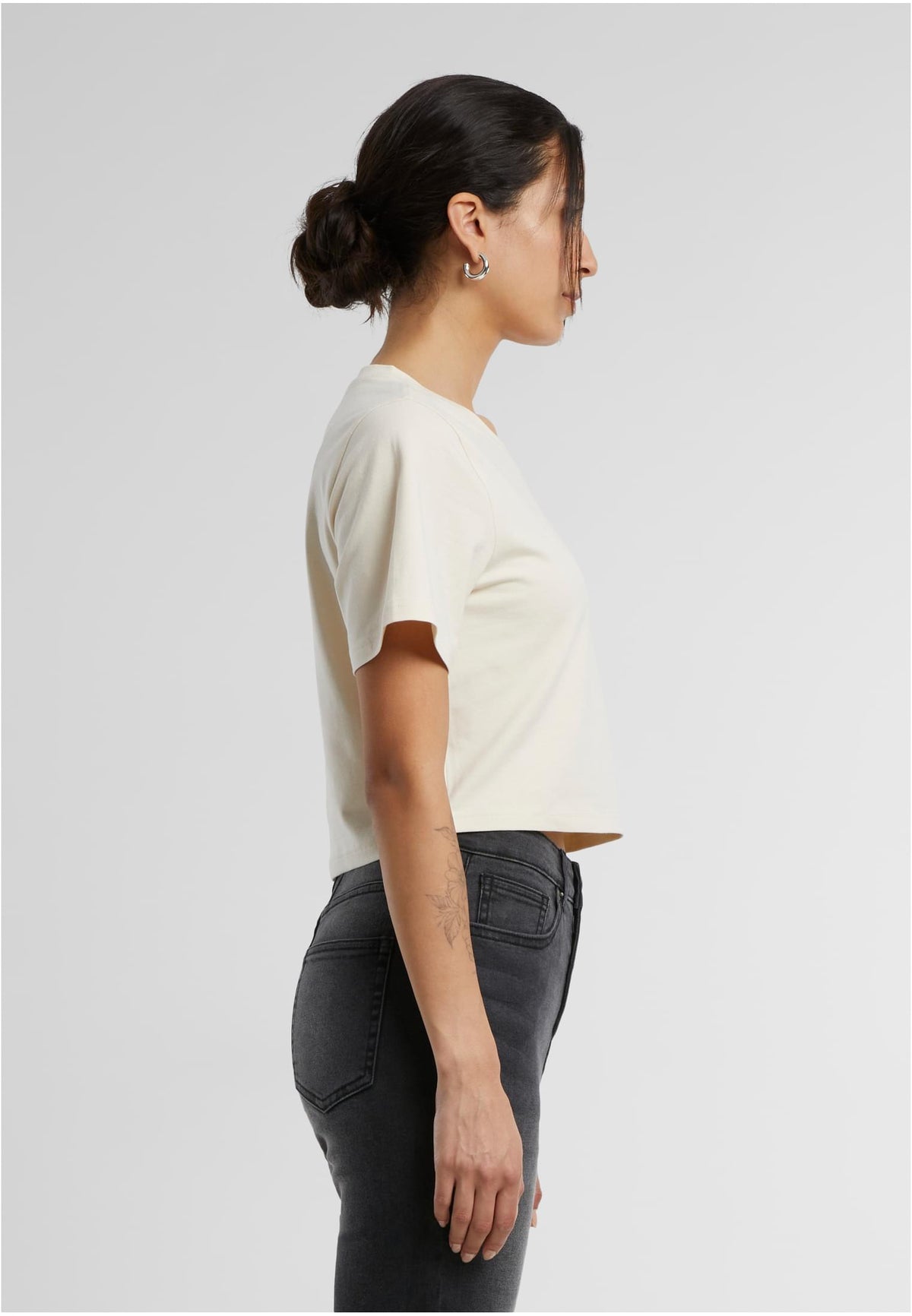Ladies Cropped Tee - workoutbrands.com