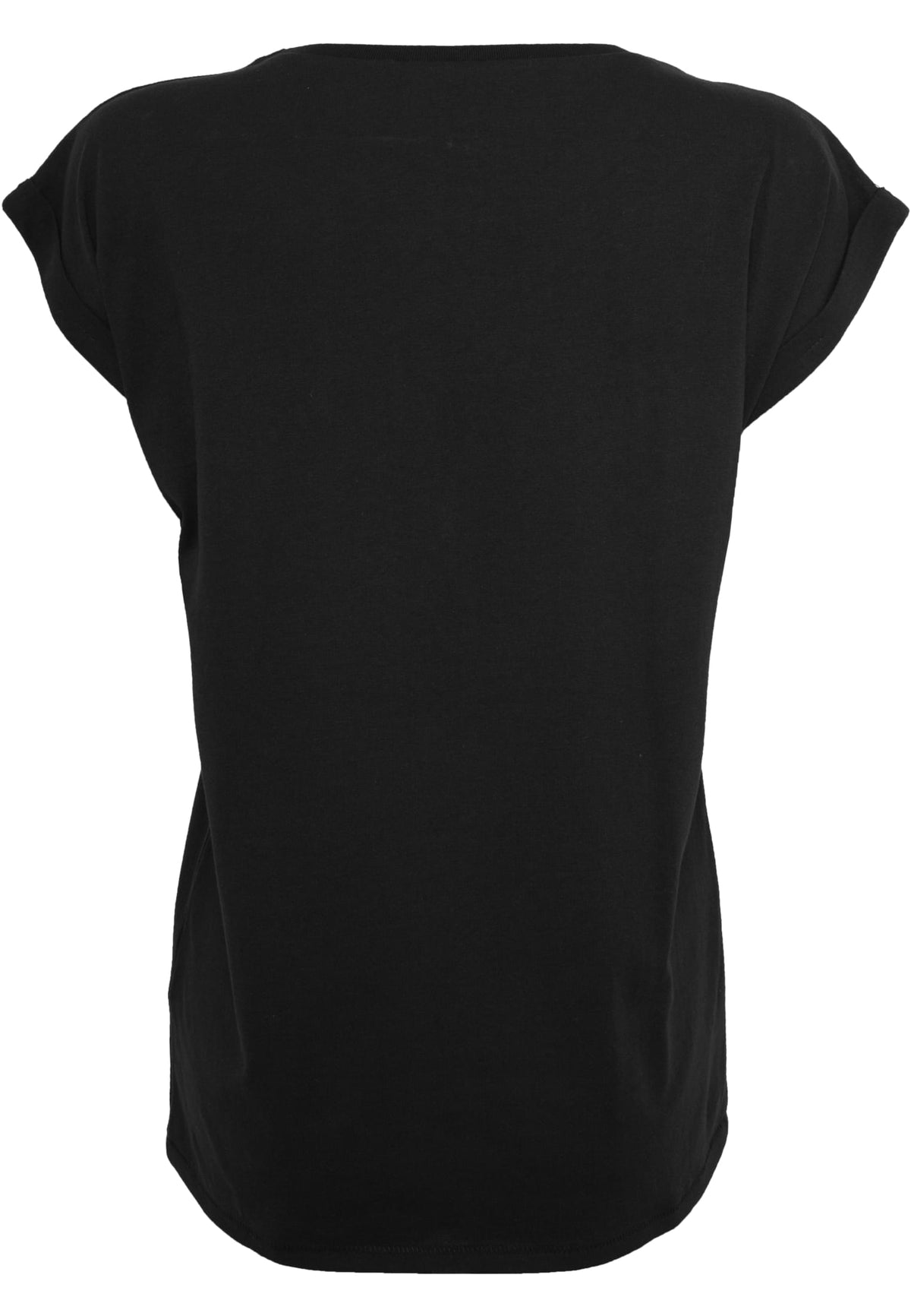 Ladies Essentials Extended Shoulder Tee - workoutbrands.com