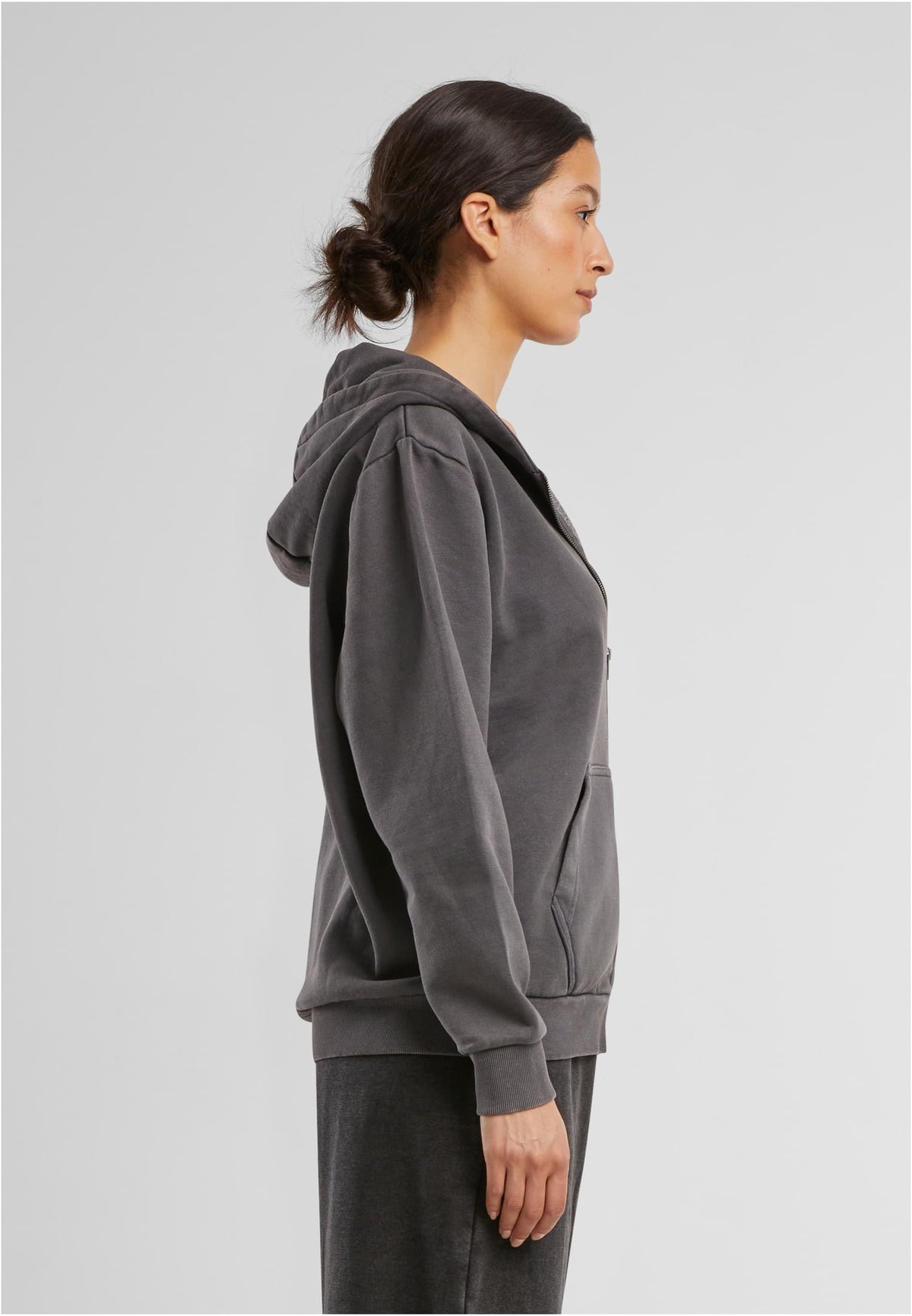 Ladies Vintage Heavy Zip Hoody - workoutbrands.com