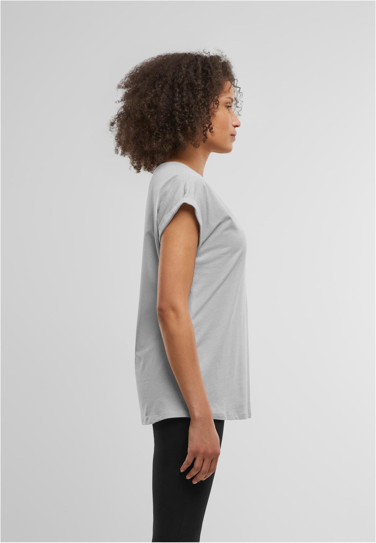 Ladies Regular Extended Shoulder Tee - workoutbrands.com
