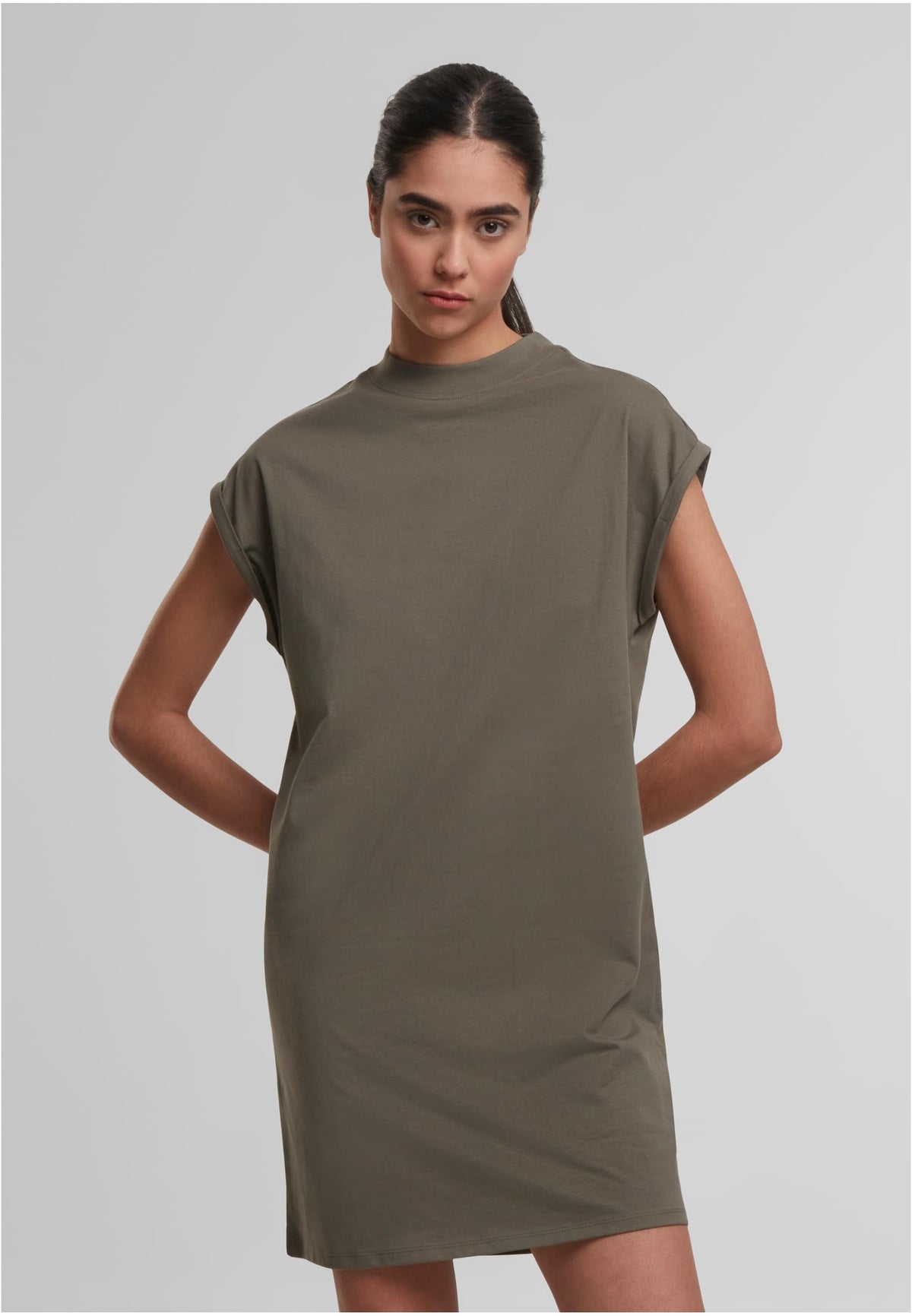 Ladies Extended Shoulder Dress