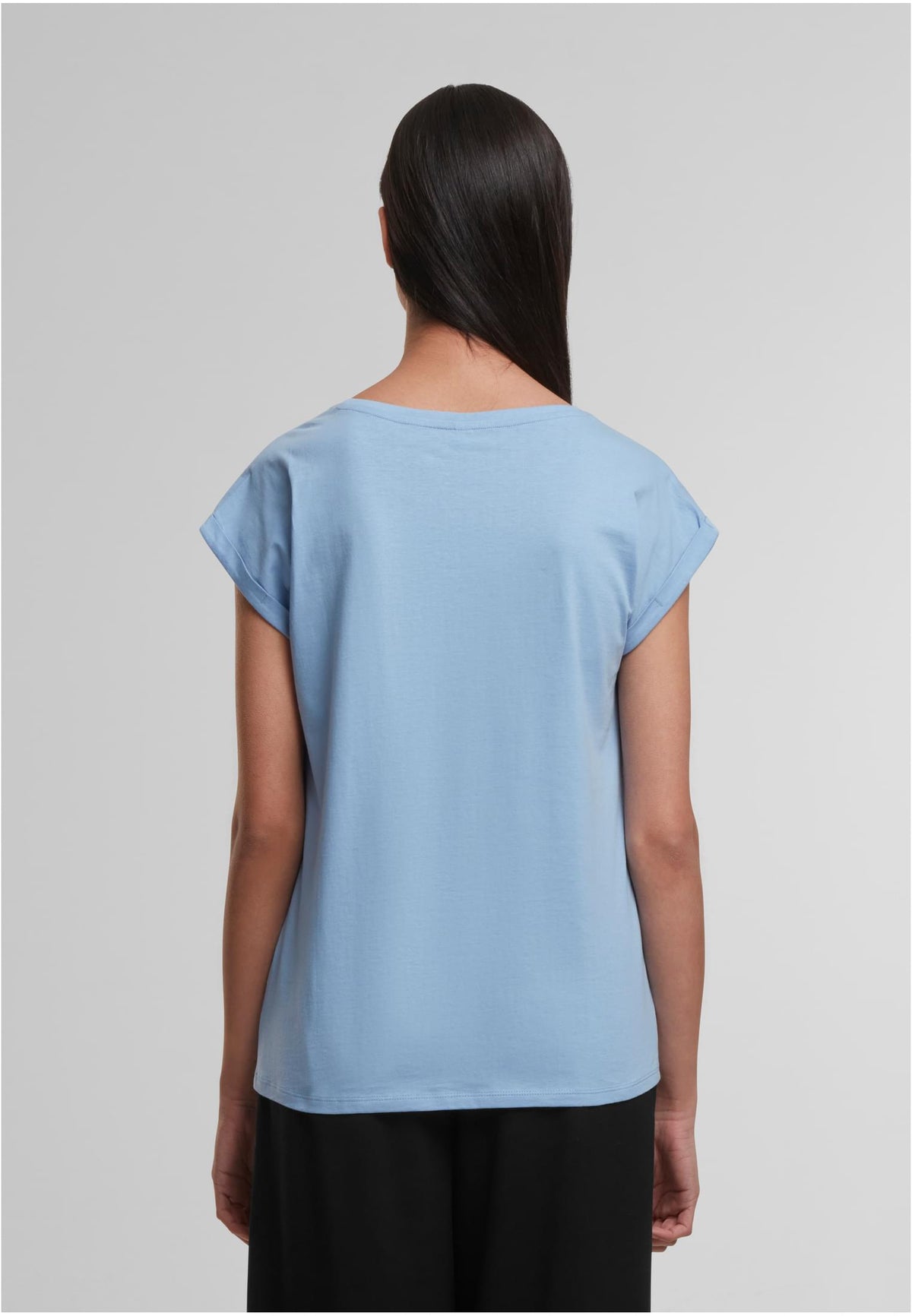 Ladies Regular Extended Shoulder Tee - workoutbrands.com