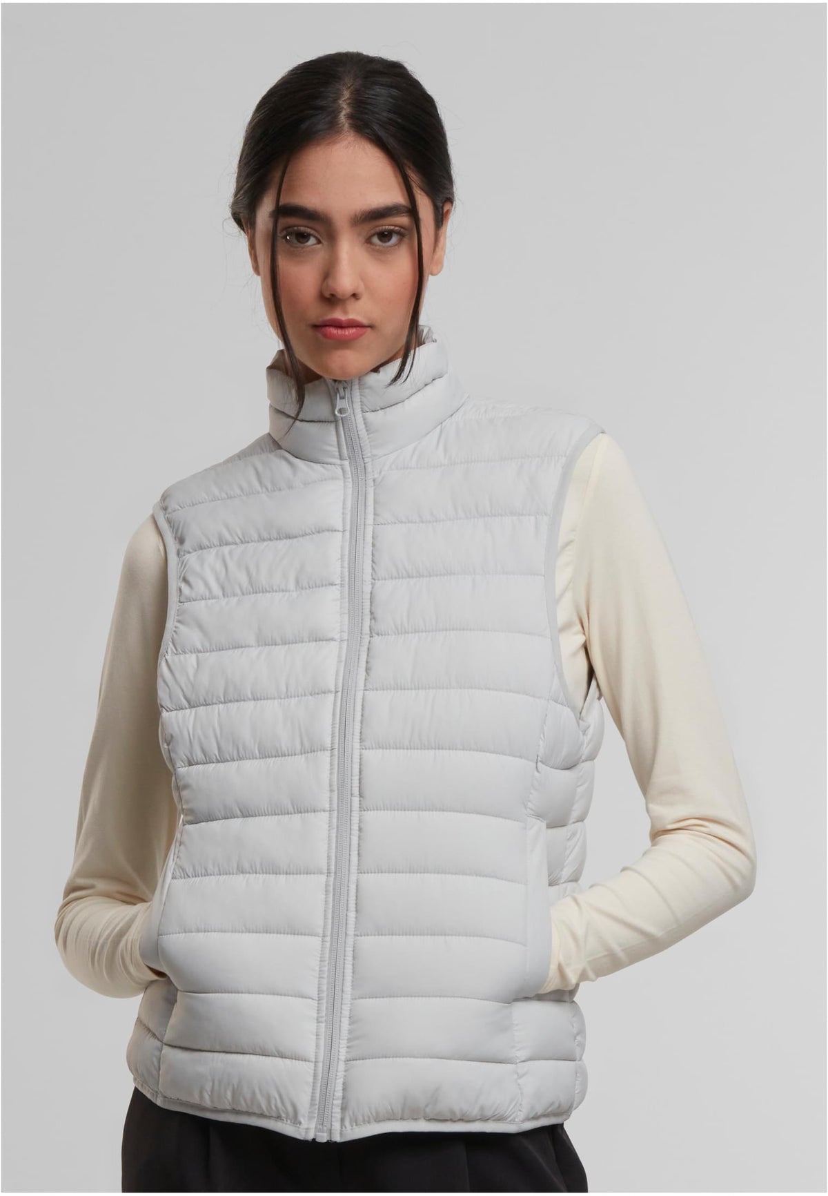 Ladies Light Puffer Vest - workoutbrands.com