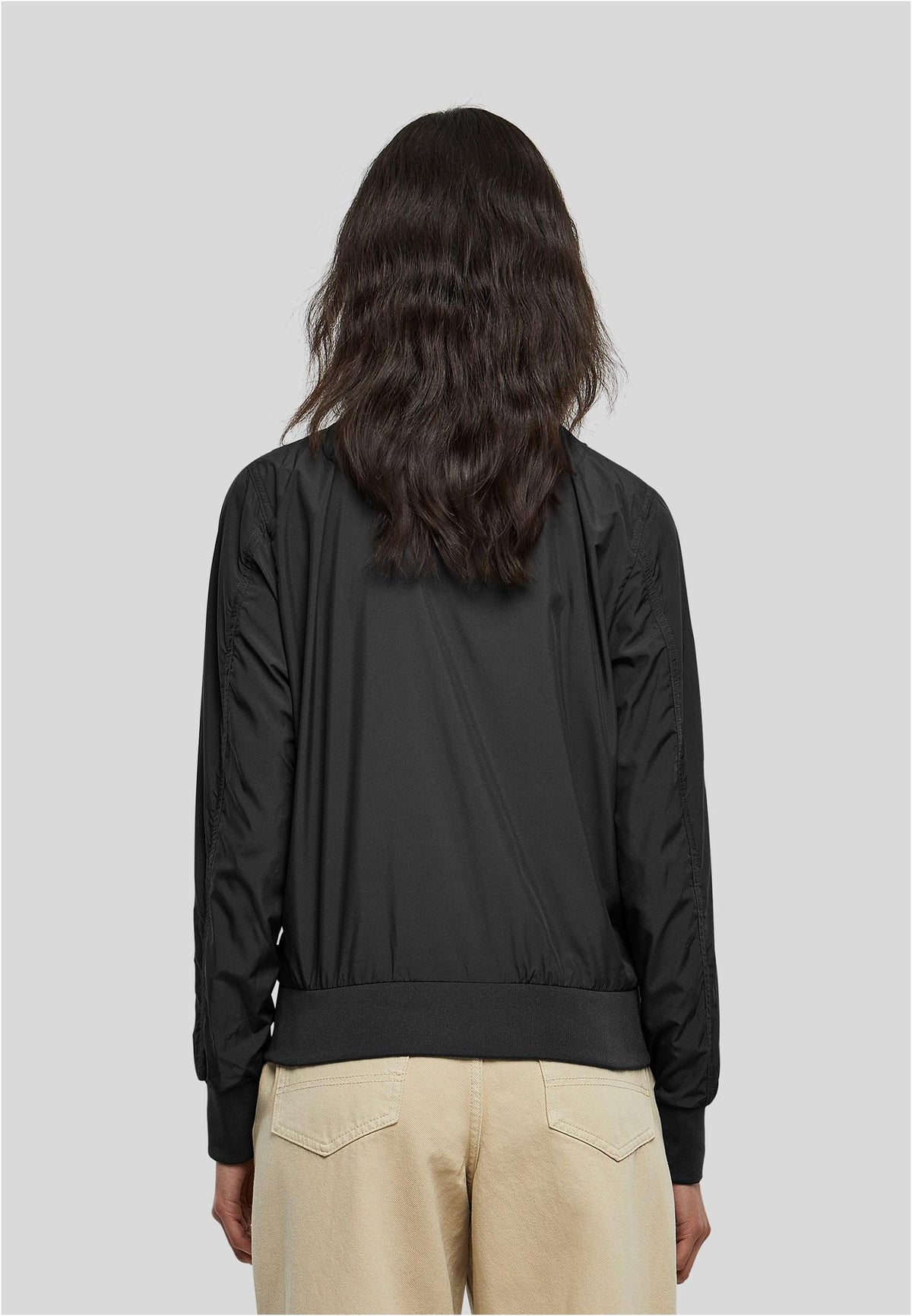 Ladies Bomber Jacket - workoutbrands.com