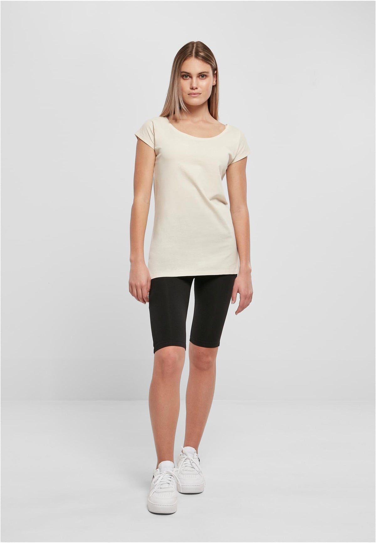 Ladies Wide Neck Tee - workoutbrands.com