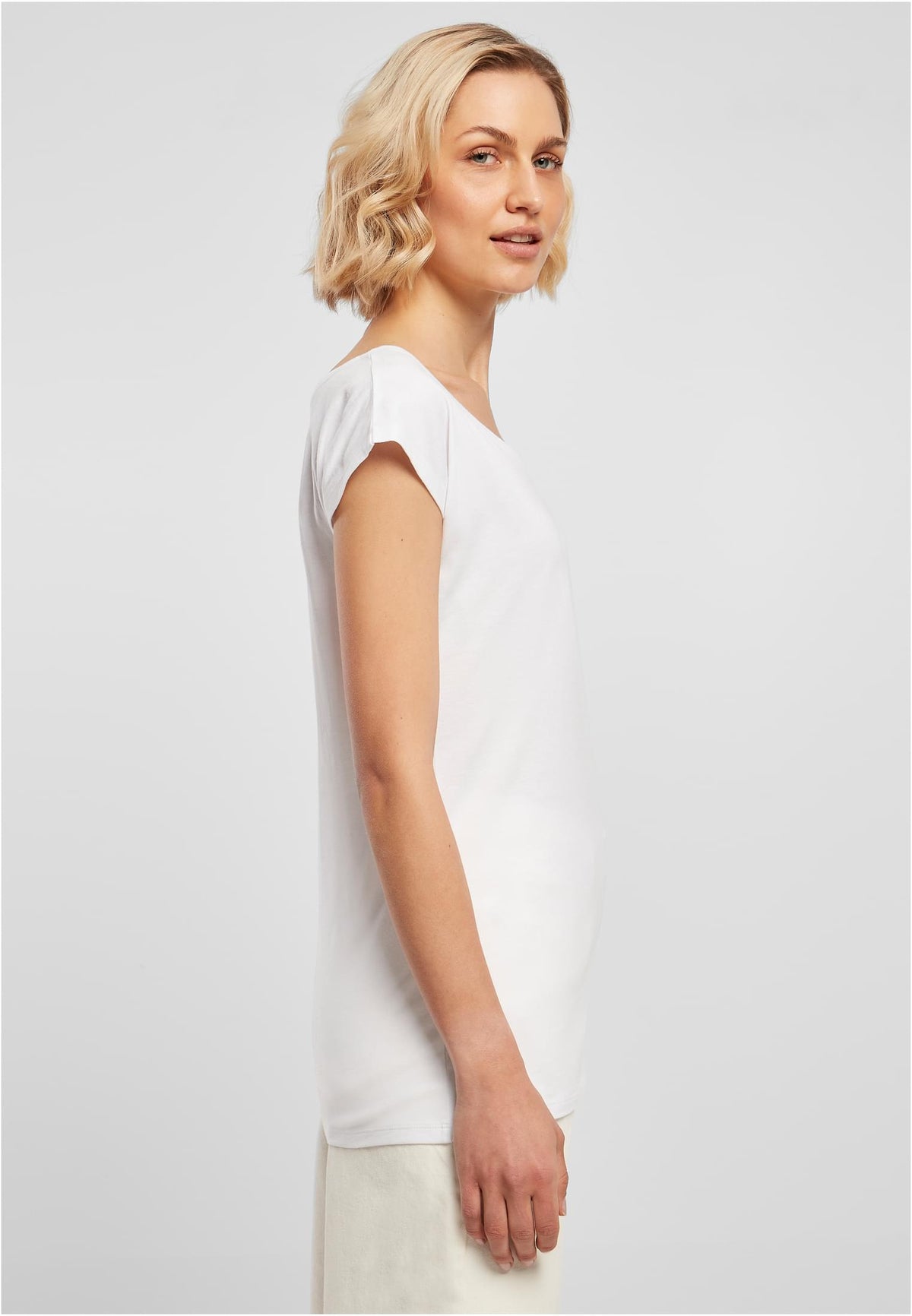 Ladies Wide Neck Tee - workoutbrands.com
