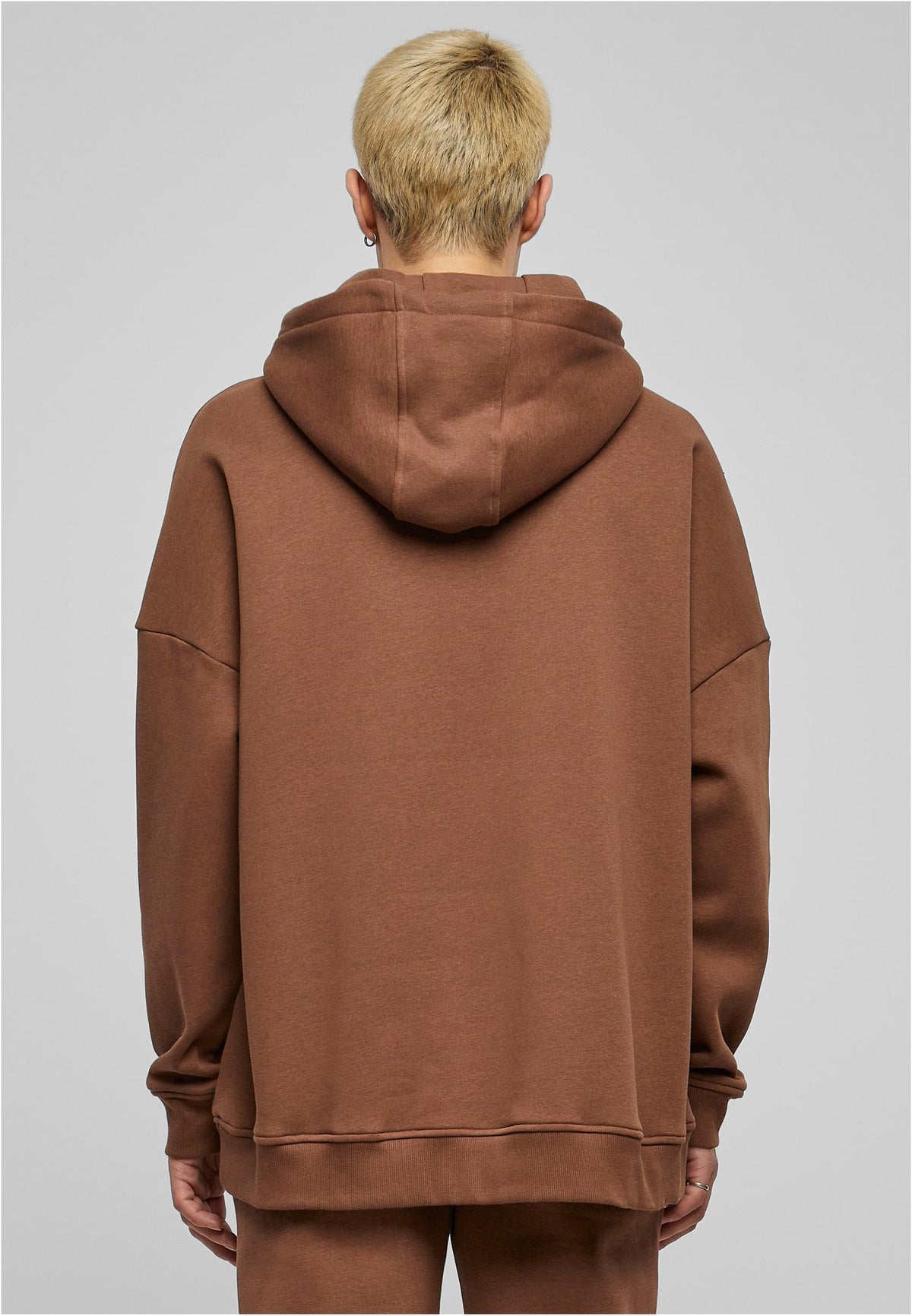 Oversized Cut On Sleeve Hoody - workoutbrands.com