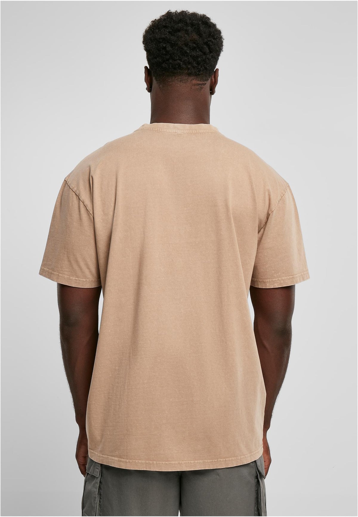Acid Washed Heavy Oversize Tee - workoutbrands.com