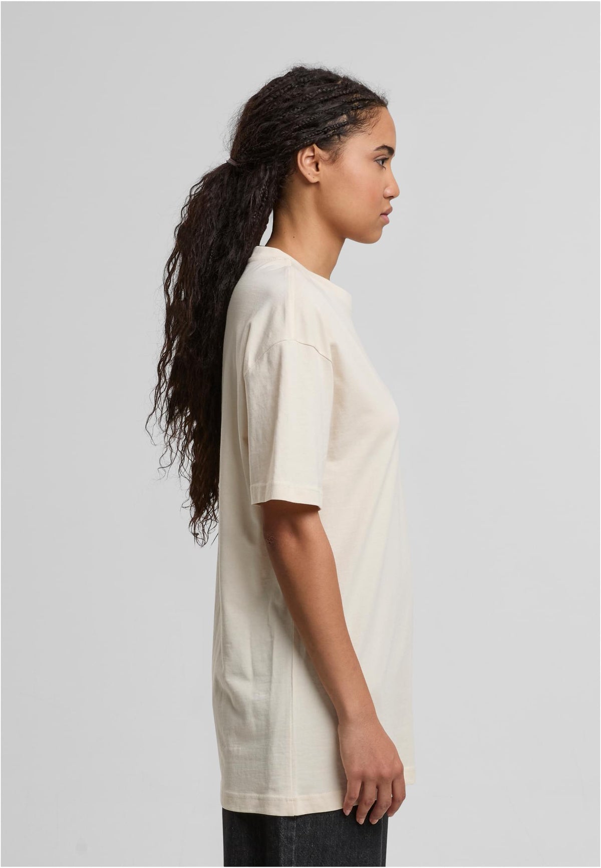 Ladies Oversized Boyfriend Tee - workoutbrands.com