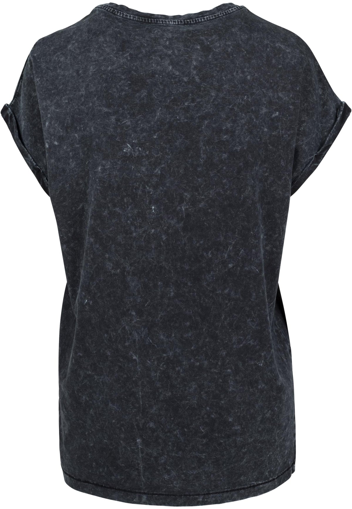 Ladies Acid Washed Extended Shoulder Tee - workoutbrands.com