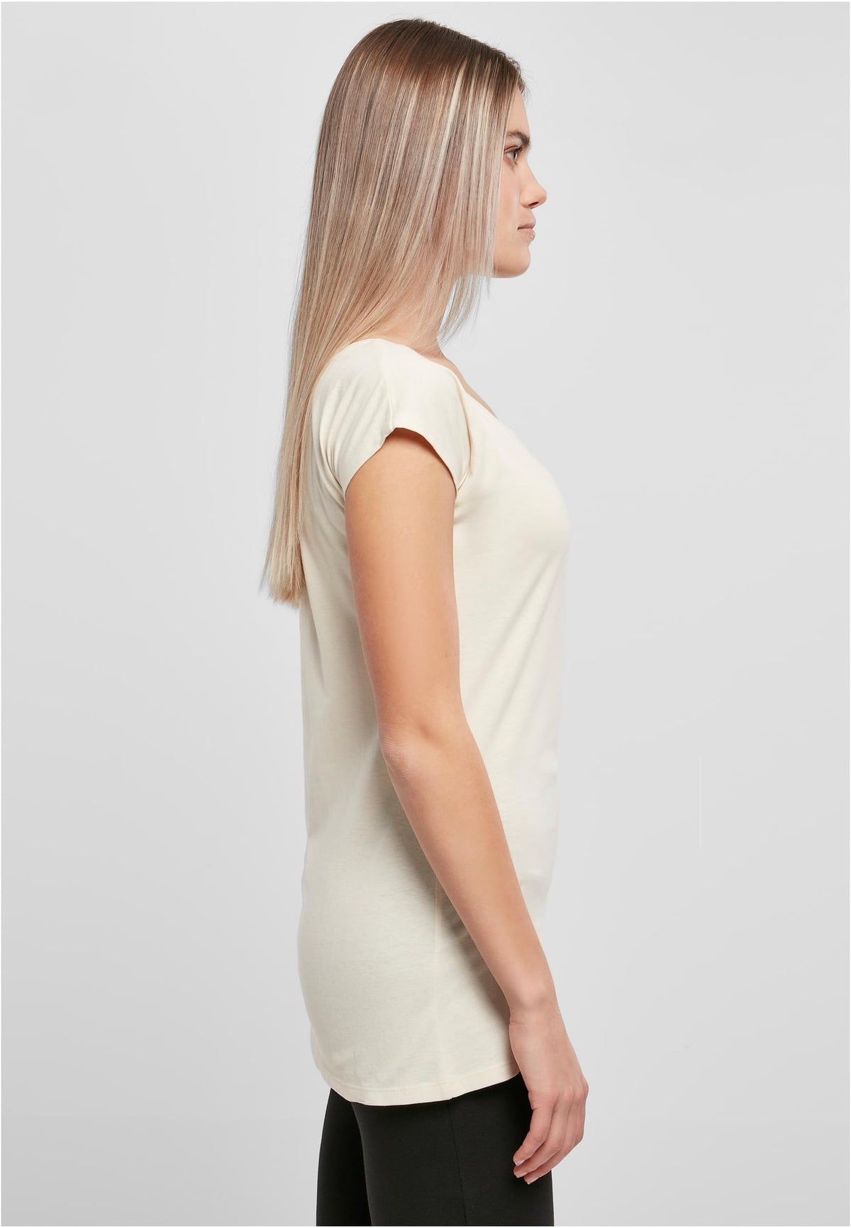 Ladies Wide Neck Tee - workoutbrands.com