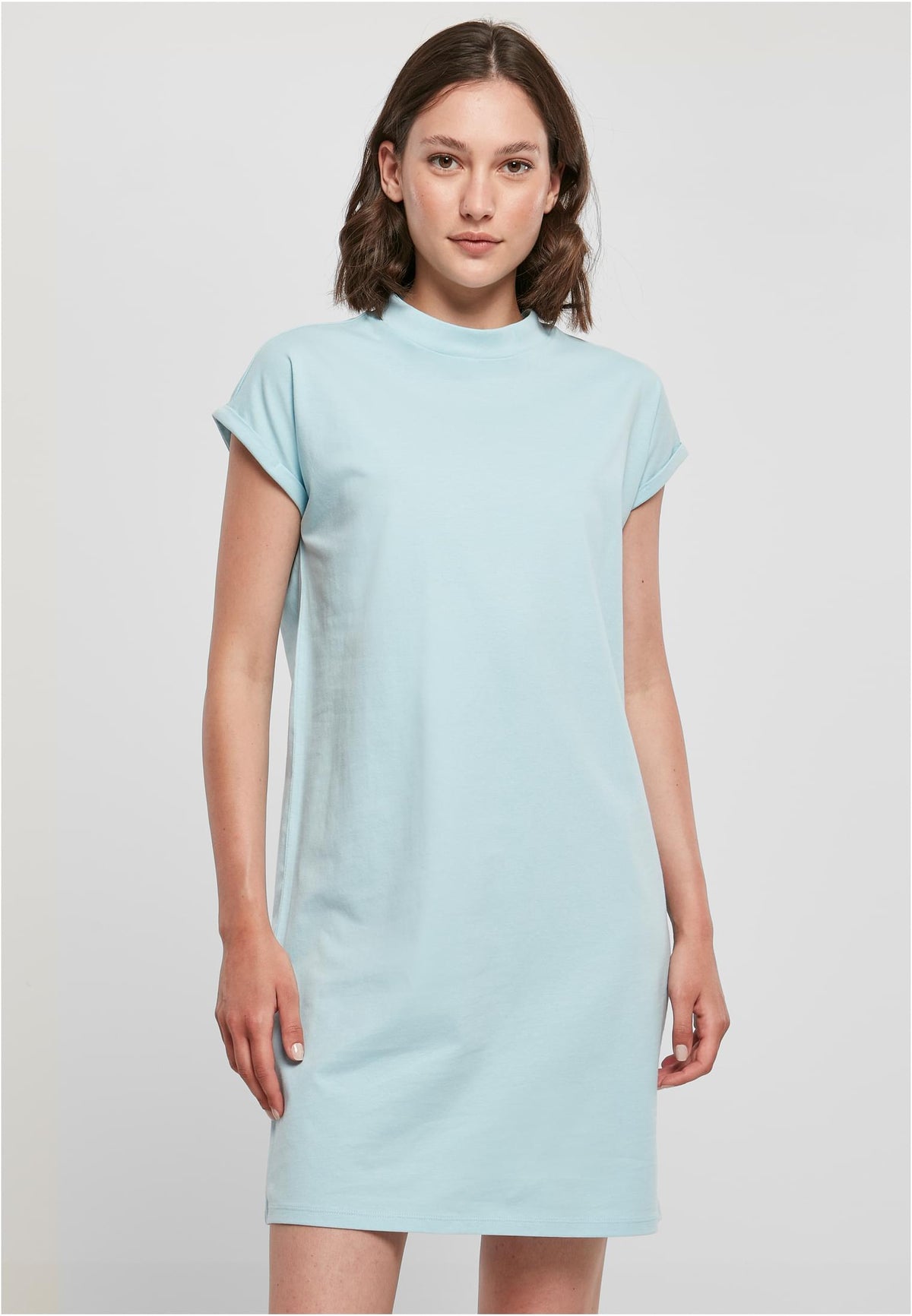 Ladies Turtle Extended Shoulder Dress - workoutbrands.com