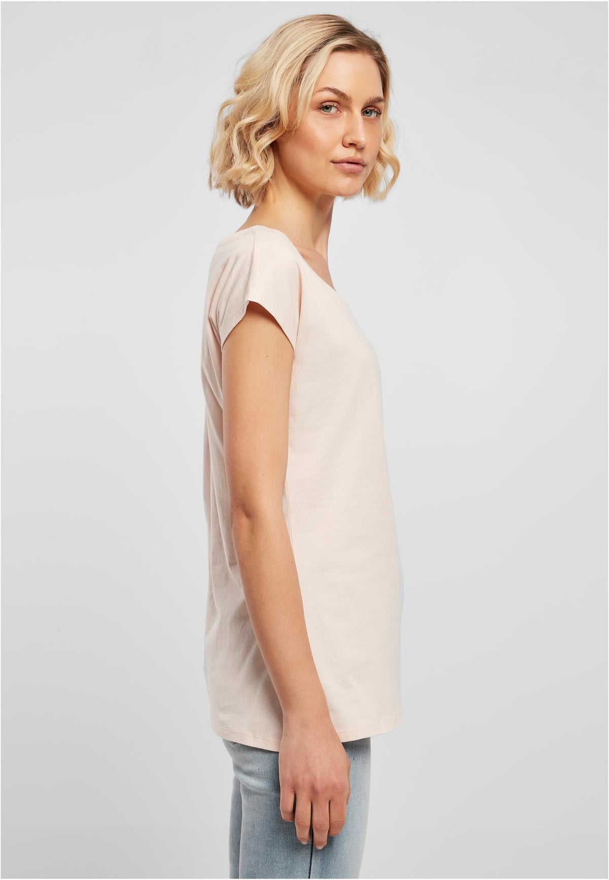 Ladies Wide Neck Tee - workoutbrands.com