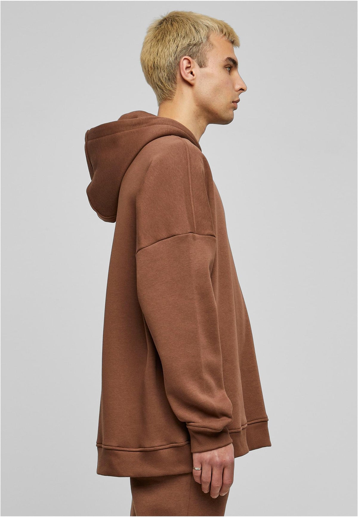 Oversized Cut On Sleeve Hoody - workoutbrands.com