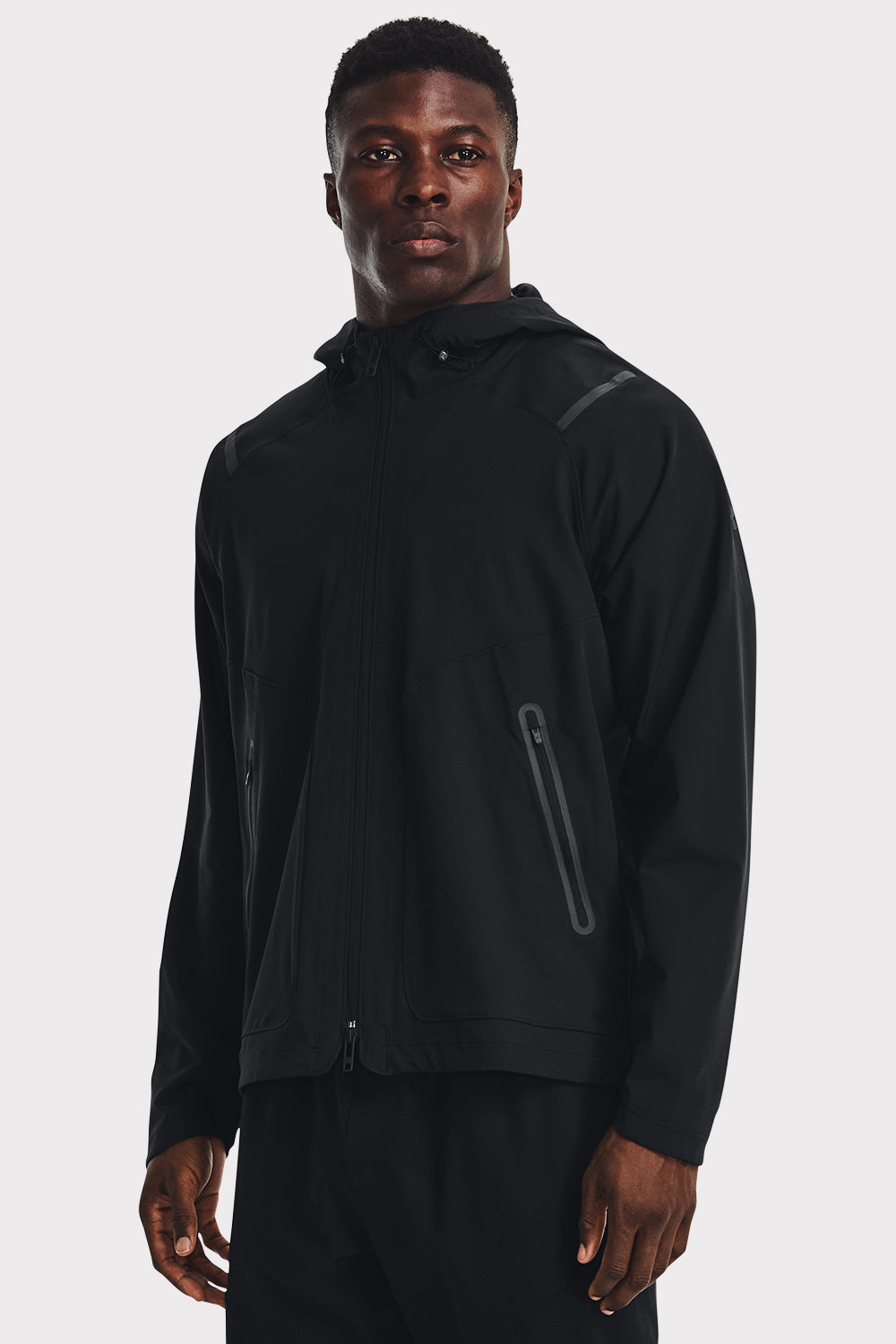 UA Unstoppable Stretchy Jacket - Zwart