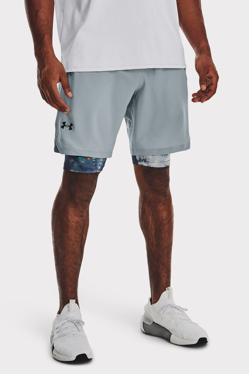 UA Shorts Vanish Woven 8in - Azul Porto