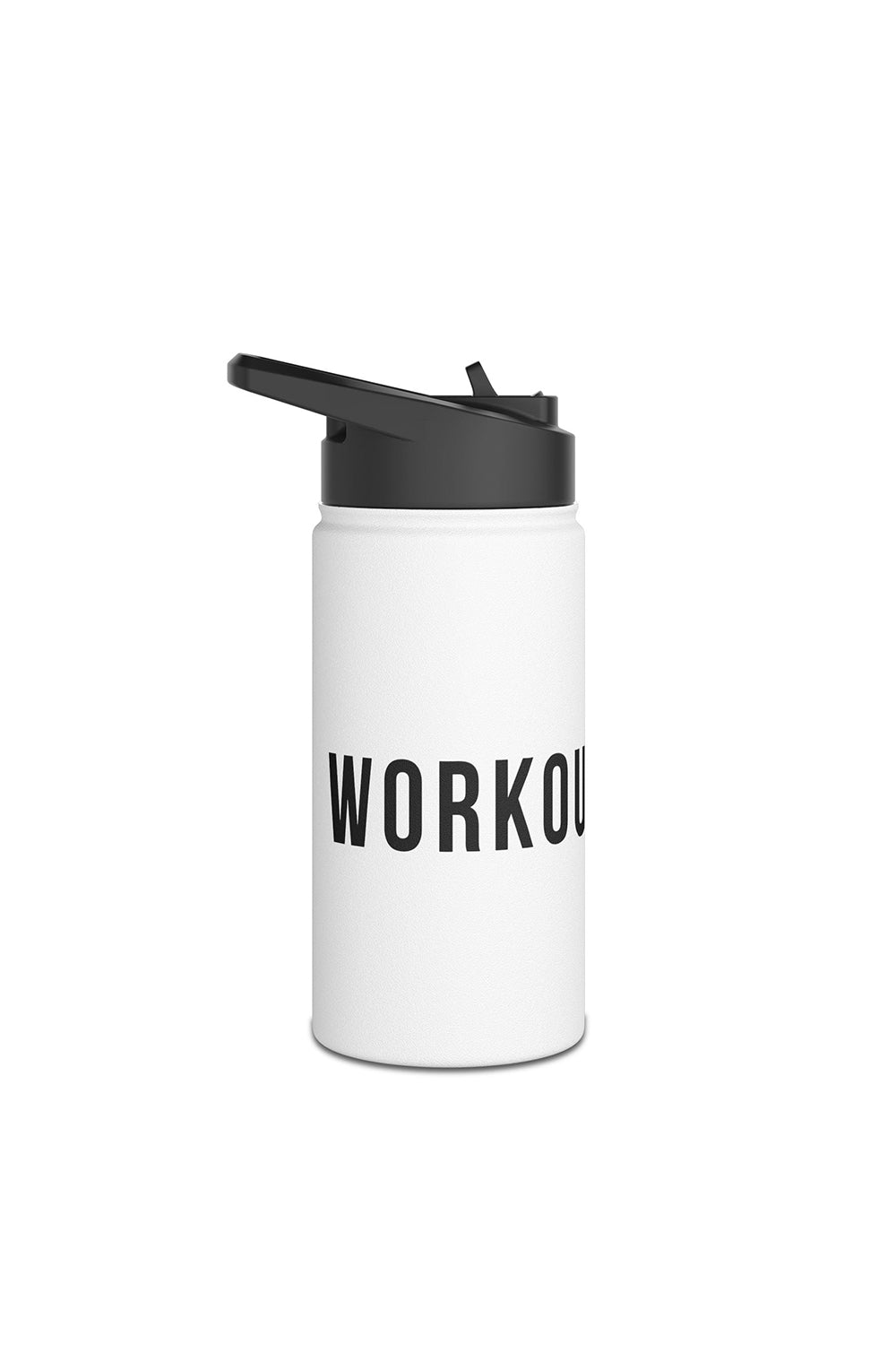 WB Stainless Steel Water Bottle - Blanc/Noir