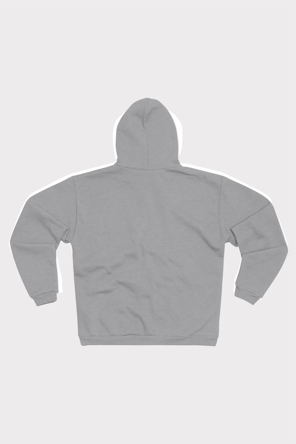 WB Unisex Hooded Zip Sweatshirt - Hanga Szürke